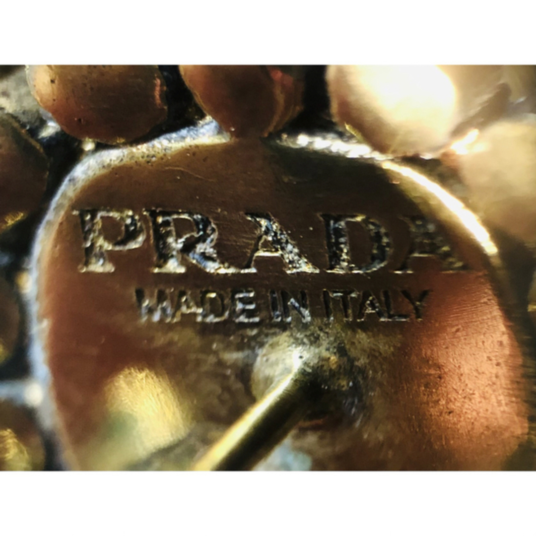 Prada  ピアス　クリスタル パームツリー　スタッドピアス 6