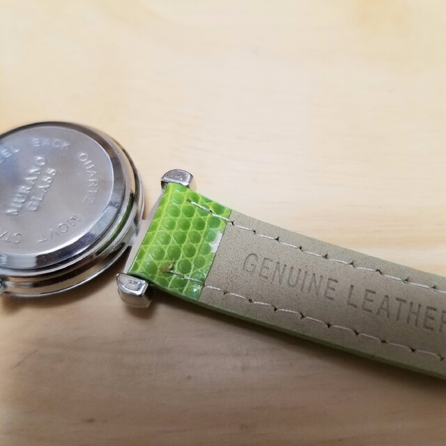 【新品未使用】ベネチアングラス 腕時計 レディースのファッション小物(腕時計)の商品写真