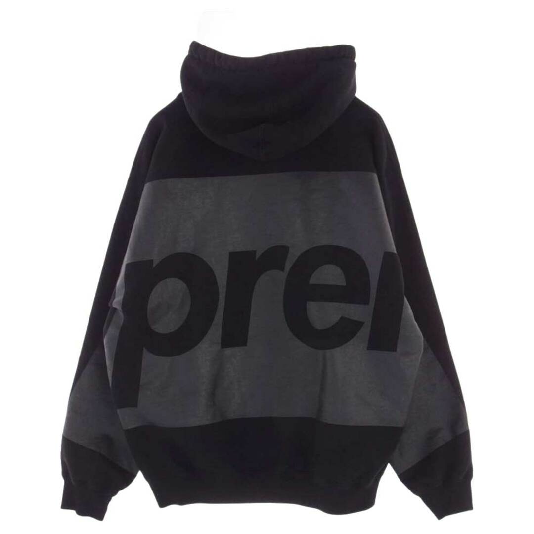 Supreme シュプリーム パーカー 21AW  Big Logo Hooded Sweatshirt ビッグロゴ スウェット パーカー ブラック系 L約65cm袖丈