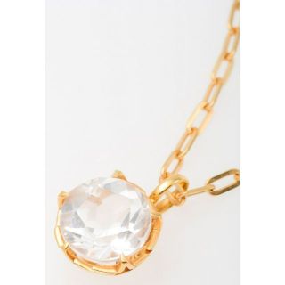 スタージュエリー(STAR JEWELRY)のSTAR JEWELRY K18 クォーツ ネックレス 品番s21-358(ネックレス)