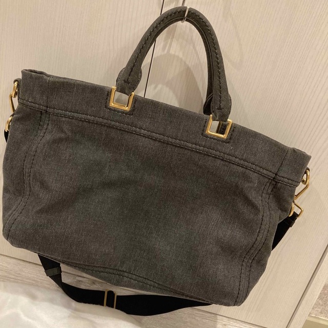 PRADA(プラダ)のPRADA プラダ カナパ　希少　美品　カード有　BN2069 DENIM レディースのバッグ(トートバッグ)の商品写真