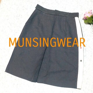 マンシングウェア(Munsingwear)のマンシングウェア　グランドスラム　レディースゴルフ用スカート 　グレー　W66(ウエア)