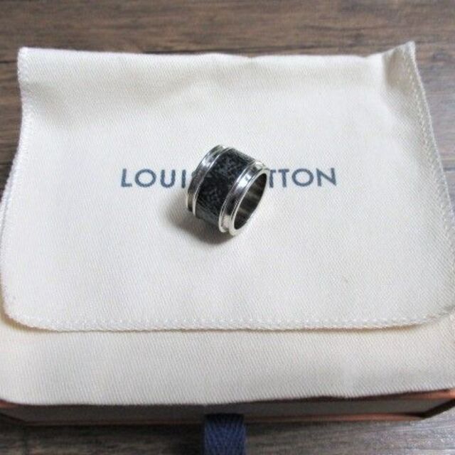 LOUIS VUITTON(ルイヴィトン)の☆ルイヴィトン バーグ モノグラム エクリプス リング 指輪/メンズ/M/21号 メンズのアクセサリー(リング(指輪))の商品写真