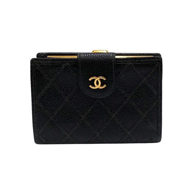 CHANEL 三つ折り財布 折り財布 ココマーク