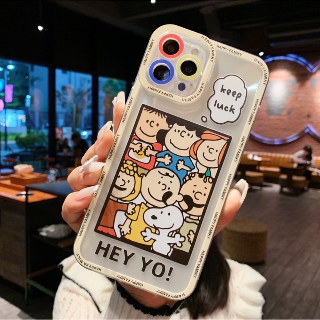 SNOOPY(スヌーピー)のスヌーピー☆iPhoneケース　全機種対応 スマホ/家電/カメラのスマホアクセサリー(iPhoneケース)の商品写真