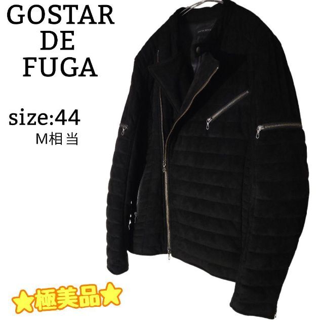 GOSTAR DE FUGA レザーシングルライダースジャケット 牛革 - アウター