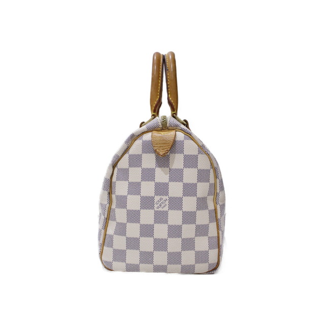 LOUIS VUITTON　スピーディ25　N41534　ダミエ・アズール　ハンドバッグ　定番　人気　レディース　シンプル　ギフト　プレゼント包装可　【中古】 レディースのバッグ(ハンドバッグ)の商品写真