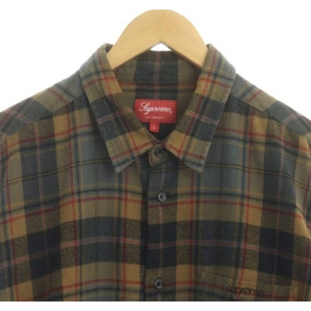 Supreme(シュプリーム)のsupreme 22FW Plaid Flannel Shirt  Lサイズ メンズのトップス(シャツ)の商品写真