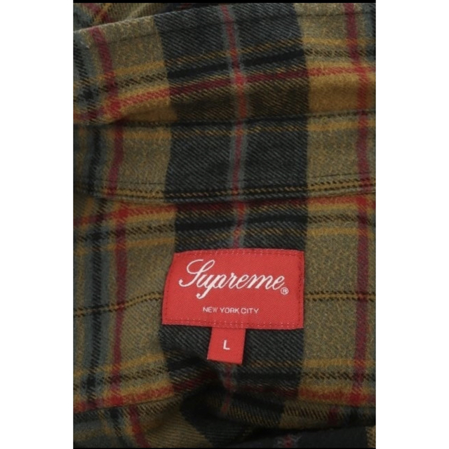 Supreme(シュプリーム)のsupreme 22FW Plaid Flannel Shirt  Lサイズ メンズのトップス(シャツ)の商品写真