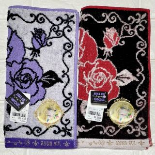 アナスイ(ANNA SUI)の新品２枚組 ベルサイユのばら ANNA SUI タオルハンカチ オスカル 宝塚(タオル)