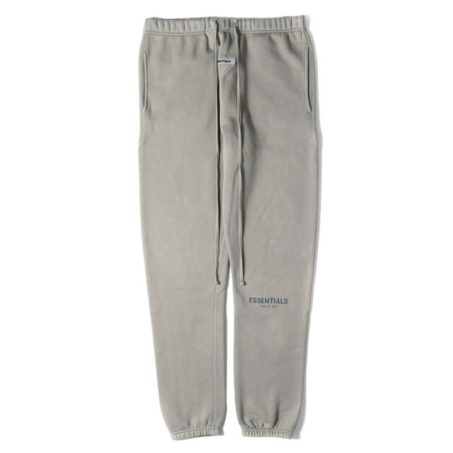 FEAR OF GOD フィアオブゴッド FOG ESSENTIALS エッセンシャルズ スリム スウェットパンツ Sweatpants 20AW セメント L ボトムス ズボン 【メンズ】