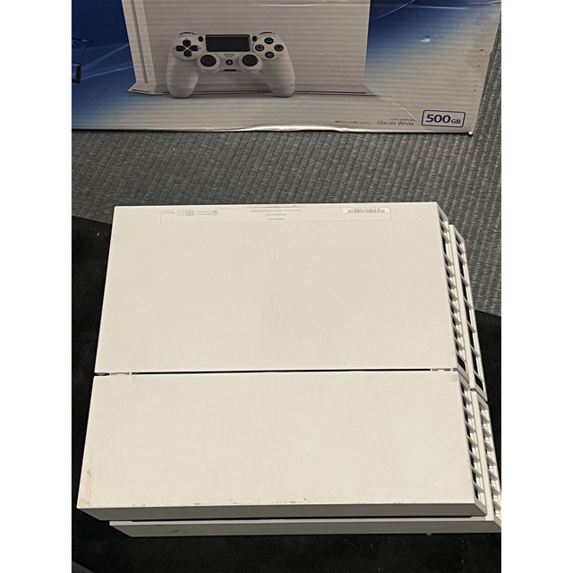 【美品】【速発送】PS4 ホワイト 500GB CUH-1200