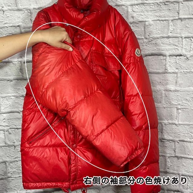 MONCLER モンクレール カラコルム 茶色タグ 希少 赤 M