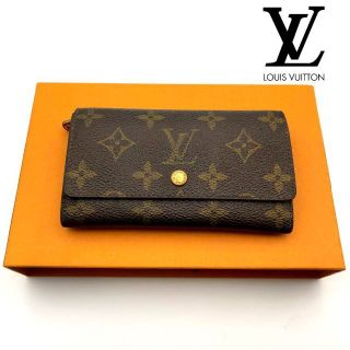 ルイヴィトン(LOUIS VUITTON)の【極美品❣️】廃盤希少✨ ルイヴィトン ポルトモネジップ コンパクト 折財布02(財布)