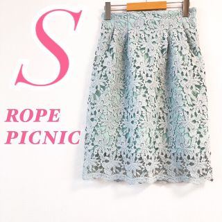 ロペピクニック(Rope' Picnic)のROPEPiCNiC ロペピクニック タイトスカート レース きれいめ(ひざ丈スカート)