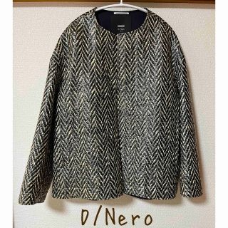 ダブルスタンダードクロージング(DOUBLE STANDARD CLOTHING)のD／Nero　ノーカラージャケット(ノーカラージャケット)