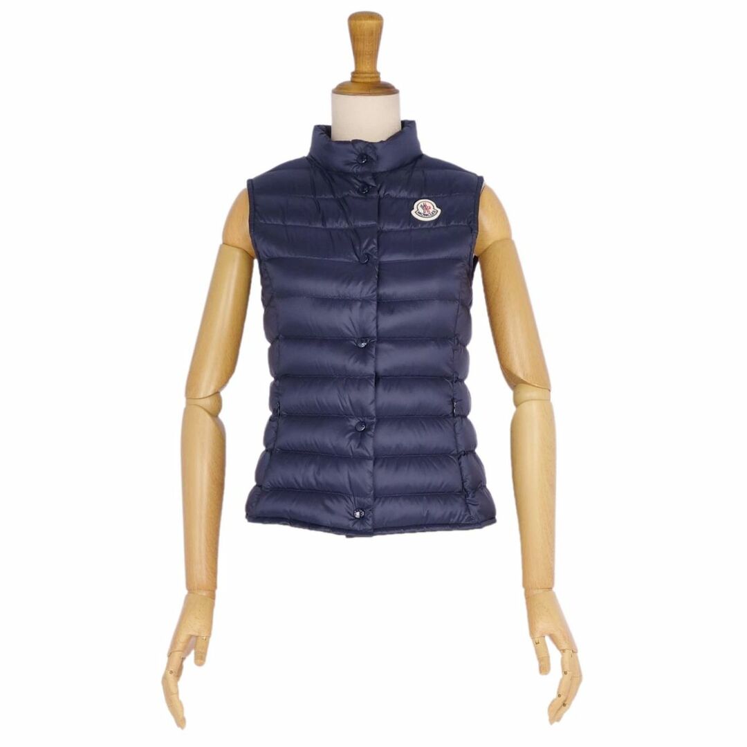 極美品 モンクレール MONCLER ベスト ダウンベスト 22SS LIANE GILET リアンヌ ジレ ライトダウンベスト アウター キッズ  TG12A ネイビー