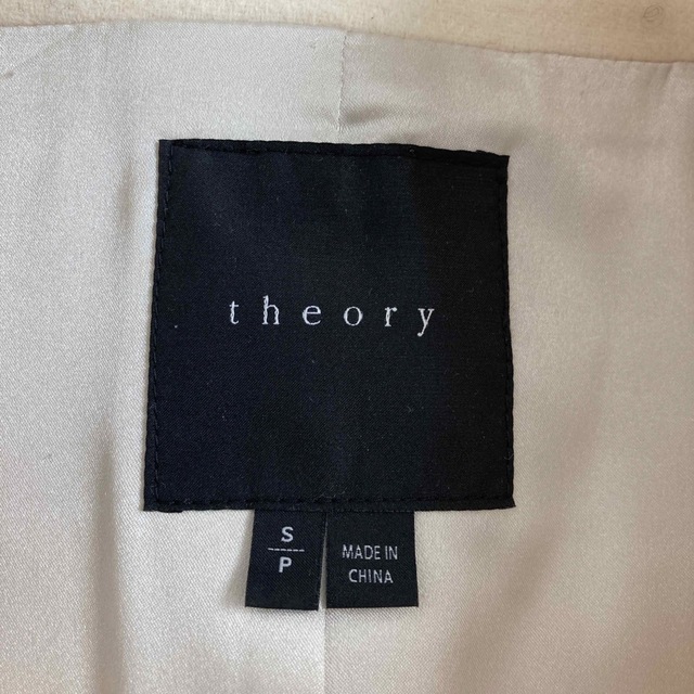 セオリー　Theory デザインコート　1点限り　ホワイト