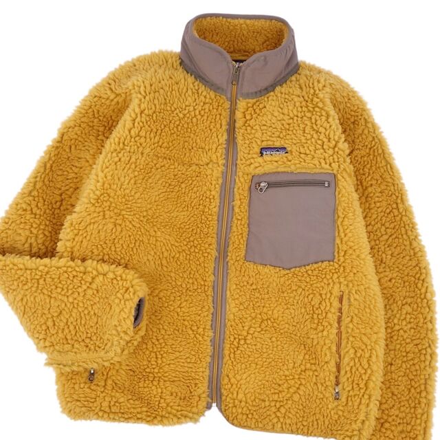 美品 patagonia ボアフリース レトロ ブルゾン