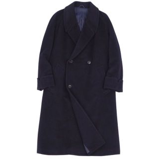 クリスチャンディオール(Christian Dior)の美品 クリスチャンディオール Christian Dior MONSIEUR コート ロングコート ダブルブレスト アウター メンズ S ネイビー(その他)