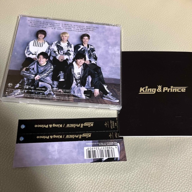 King ＆ Prince（初回限定盤A/DVD付）1stアルバムCD