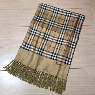バーバリー(BURBERRY) マフラー/ショール(レディース)(シルク)の通販