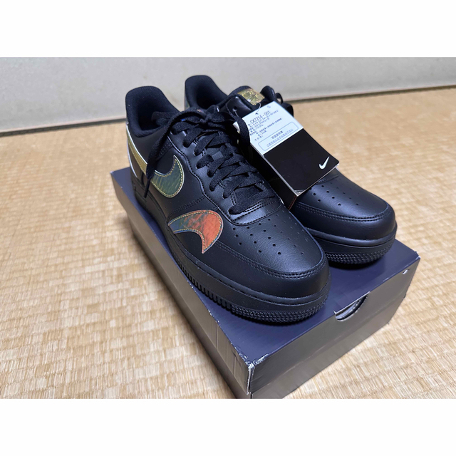 未使用　NIKE AIR FORCE 1 07 LV8 black/ ナイキ靴/シューズ