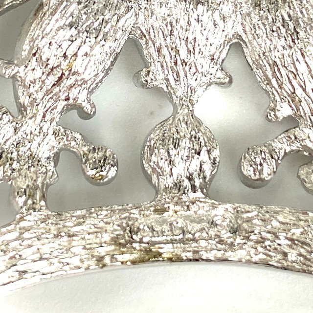 [USED/中古]Christian Dior クリスチャンディオール ブローチ ヴィンテージ ラインストーン 王冠 ブローチ シルバー クラウン  ペンダントトップ シルバー クリア 中古 tdc-000274-4e
