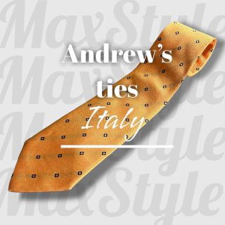 【Andrew's ties】アンドリューズタイズ　ネクタイ　イタリア製　シルク(ネクタイ)