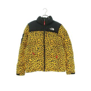 シュプリーム(Supreme)のシュプリーム ×ノースフェイス THE NORTH FACE 11AW Nuptse Down Jacket レオパード柄ダウンジャケット  メンズ S(ダウンジャケット)