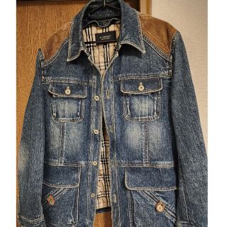 バーバリーブラックレーベル(BURBERRY BLACK LABEL)のBURBERRY BLACK LABEL ヴィンテージデニムジャケット(Gジャン/デニムジャケット)