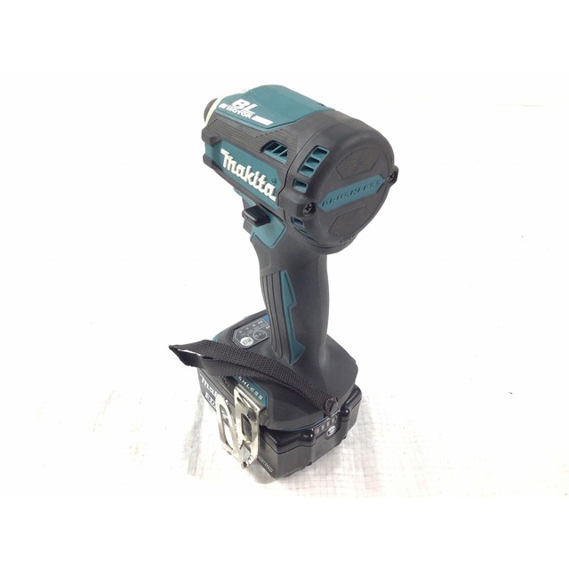 ☆品☆ makita マキタ 18V 充電式インパクトドライバ TD171D 青/ブルー バッテリ2個 BL1830B(18V 3.0Ah) 充電器 ケース付き 66500