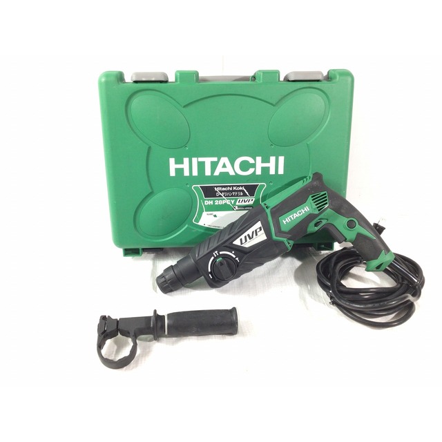☆美品☆ HITACHI 日立工機 28mm ロータリハンマドリル DH28PCY ハンマードリル 穴あけ 穿孔 電動工具 66555 2