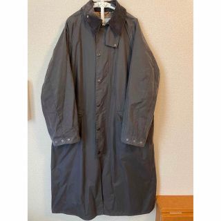 バーブァー(Barbour)のBARBOUR BURGHLEY OSオイルドコットンロングコート　サイズ40(ステンカラーコート)