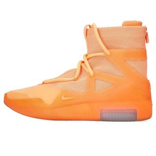 ナイキ(NIKE)のナイキ ×フィアオブゴッド FEAR OF GOD AIR FEAR OF GOD 1 ORANGE PULSE AR4237-800 エアフィアオブゴッド1オレンジパルススニーカー メンズ 28cm(スニーカー)