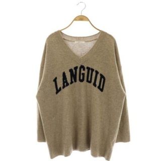 プラージュ(Plage)のプラージュ 21AW LANGUID logo ニット セーター チュニック丈(ニット/セーター)