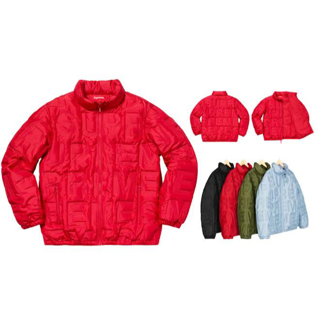 Supreme - Supreme Bonded Logo Puffy Jacket 19ssの通販 by Masa's ...