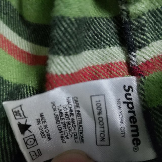 Supreme(シュプリーム)のギヨォーム様専用supreme Tartan Flannel Shirt メンズのトップス(シャツ)の商品写真