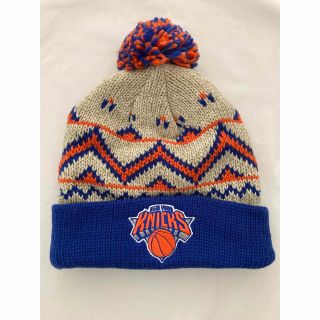 アディダス(adidas)の【未使用】希少!adidas×Knicks ニットキャップ(ニット帽/ビーニー)