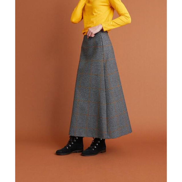 steven alan(スティーブンアラン)の＜Steven Alan＞CHECK SEMI FLAIR SKIRT/スカート レディースのスカート(ロングスカート)の商品写真