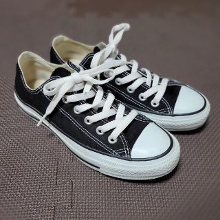 コンバース(CONVERSE)のCONVERSE　オールスター　黒　23.5(スニーカー)