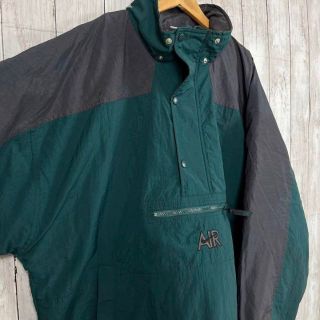 NIKE - 90sヴィンテージ古着NIKEナイキ白タグ刺繍ロゴ中綿ナイロン