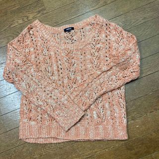 オゾック(OZOC)のOZOC 透かし編み　セーター　春セーター(ニット/セーター)