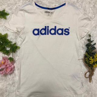 アディダス(adidas)のアディダス　白 ロゴTシャツ 半袖Tシャツ　adidas (その他)