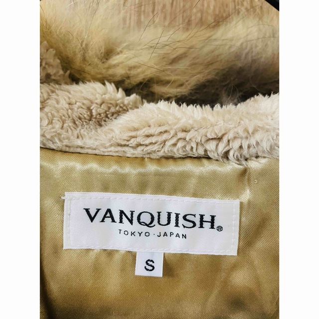 VANQUISH(ヴァンキッシュ)の【VANQUISH】フラノ中綿ダウンジャケット  size:S メンズのジャケット/アウター(ダウンジャケット)の商品写真