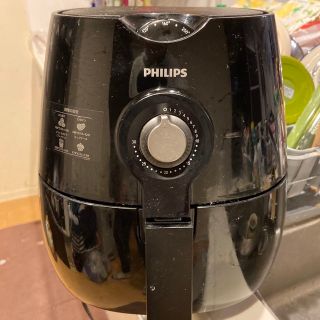 フィリップス(PHILIPS)のフィリップス　ノンフライヤー　ブラック　黒(調理機器)