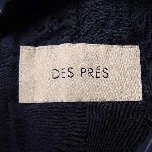 DES PRES(デプレ)のデプレ DES PRES トゥモローランド テーラード ジャケット アウター 紺 レディースのジャケット/アウター(その他)の商品写真