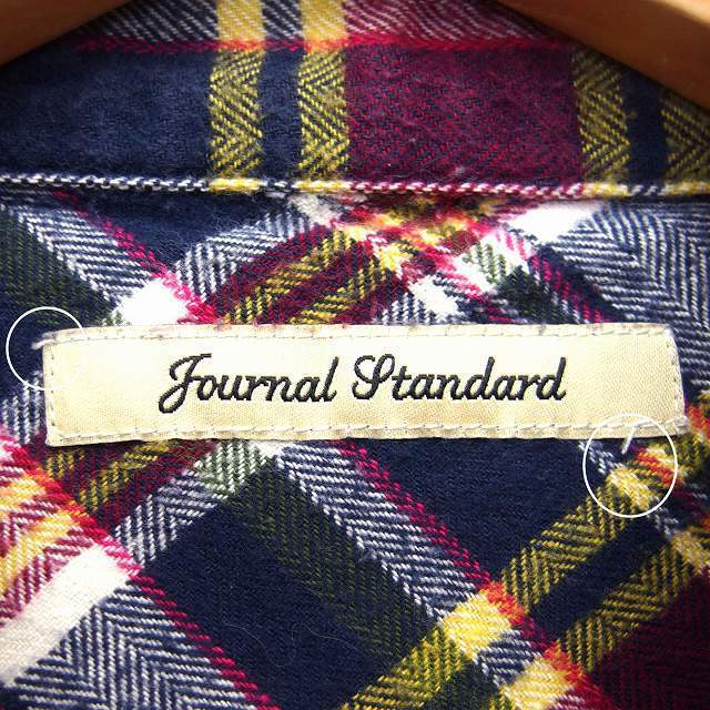 JOURNAL STANDARD(ジャーナルスタンダード)のジャーナルスタンダード JOURNAL STANDARD シャツ チェック 柄 レディースのトップス(シャツ/ブラウス(長袖/七分))の商品写真