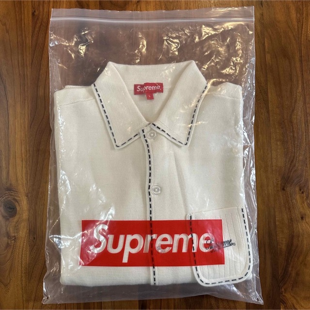 登坂広臣着用 Supreme contrast stitch button up www.fansfishing.com