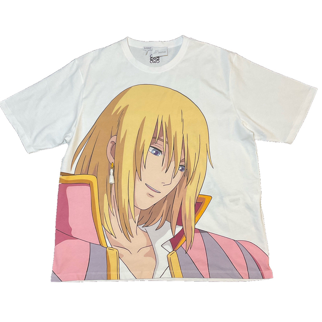 待望☆】 LOEWE×ハウルの動く城 ハウル エンべリッシュド Tシャツ